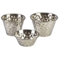 71ml Stainless Steel Hammered Ramekin